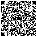 QR code with H D Express contacts