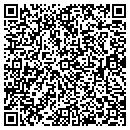 QR code with P R Running contacts