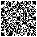 QR code with N V Nails contacts