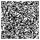 QR code with V & V Nails Design contacts