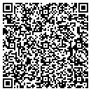 QR code with T R Heating contacts