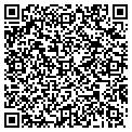 QR code with B & R Oil contacts