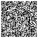 QR code with V A Software contacts
