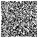 QR code with P V Performance Center contacts