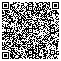 QR code with J & P Canvas contacts