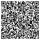 QR code with K & M Cycle contacts