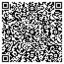 QR code with 3 Day Blinds contacts