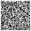 QR code with V & N Floor contacts