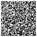 QR code with P & R Automotive contacts