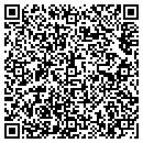 QR code with P & R Automotive contacts