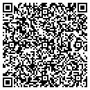 QR code with B Glavin Tree Service contacts
