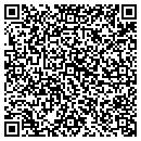 QR code with P B & J Catering contacts