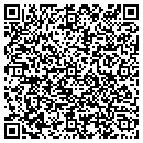 QR code with P & T Contractors contacts