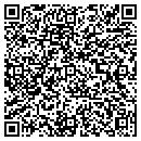 QR code with P W Brown Inc contacts