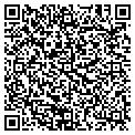 QR code with D & A Tree contacts
