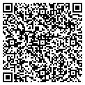 QR code with D & E Plumbing contacts
