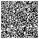 QR code with P H Kasarjian MD contacts