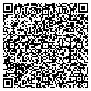 QR code with B & Roofing Co contacts