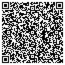 QR code with H & H Pool Service contacts