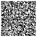 QR code with P J's Pet Center contacts