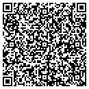 QR code with D & D Water contacts