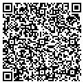 QR code with B M contacts