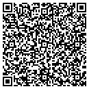 QR code with D & L Appliance Service contacts