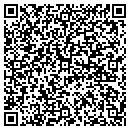 QR code with M J Nails contacts