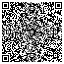 QR code with P & E Woodworking Inc contacts