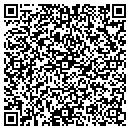 QR code with B & R Woodworking contacts