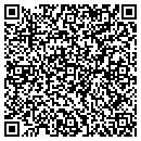 QR code with P M Sharpening contacts