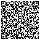 QR code with N R Concrete contacts
