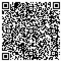QR code with B B & T contacts