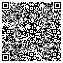 QR code with R & J Towing contacts