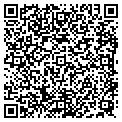 QR code with B B & T contacts