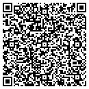 QR code with B B & T contacts