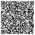 QR code with B B & T contacts