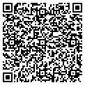 QR code with K & C contacts