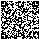 QR code with P M T Storage contacts