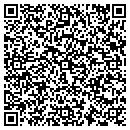QR code with R & P Backhoe Service contacts