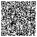 QR code with B B & T contacts