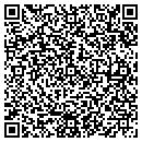 QR code with P J Mondin P E contacts