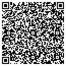 QR code with H & H Woodworking contacts
