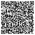 QR code with B B & T contacts
