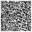QR code with K & W Striping contacts