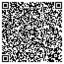 QR code with M A Huestis PHD contacts