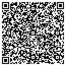 QR code with P B Cad & Machine contacts