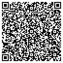 QR code with J Braunin contacts
