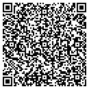 QR code with H & H Club contacts