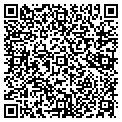 QR code with B B & T contacts